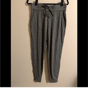 Sara Charcoal Joggers with Drawstring